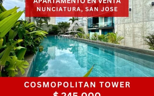 Apartamento en venta Cosmopolitan Tower de 2 Habitaciones en Nunciatura